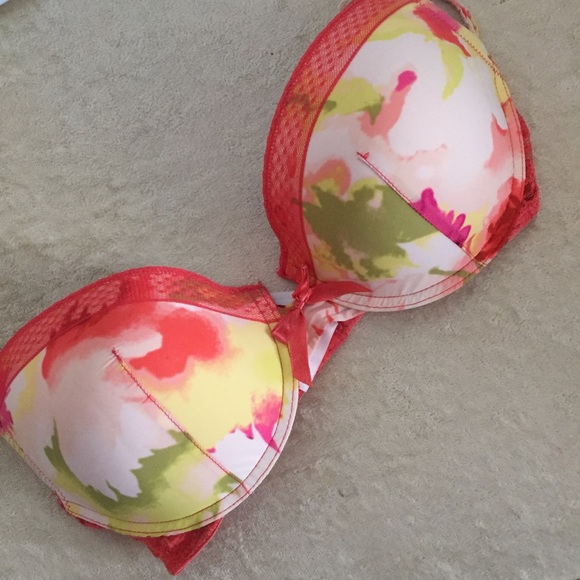 GILLIAN & OMALLY'S  PRETTY PADDED BRA 34D - Picture 7 of 8